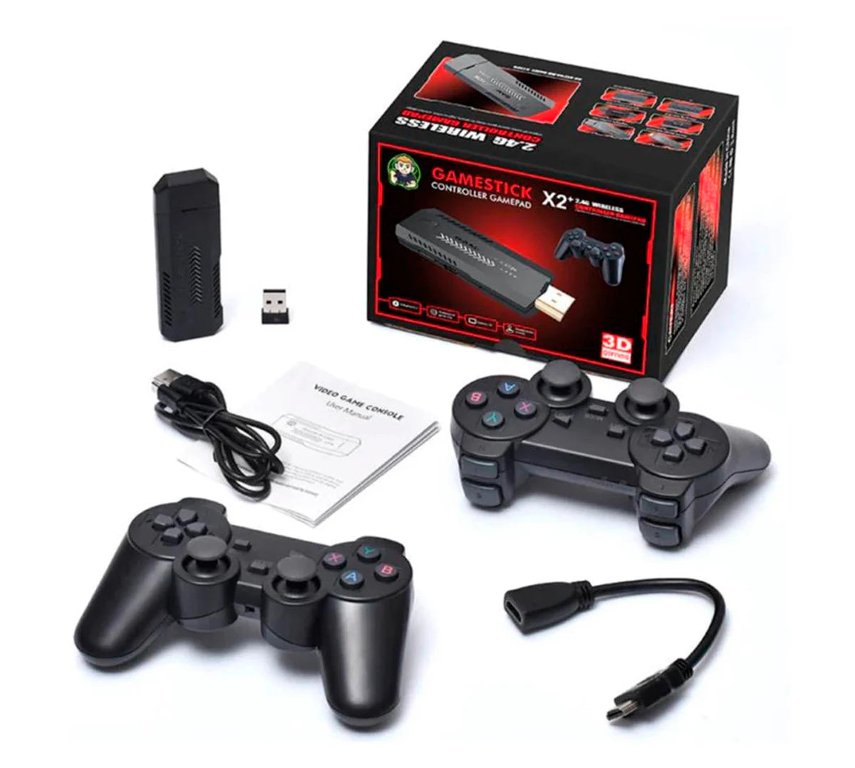 Consola Game Stick X2 Plus +43.000 Juegos +40 Consolas + [Regalo sorpresa]