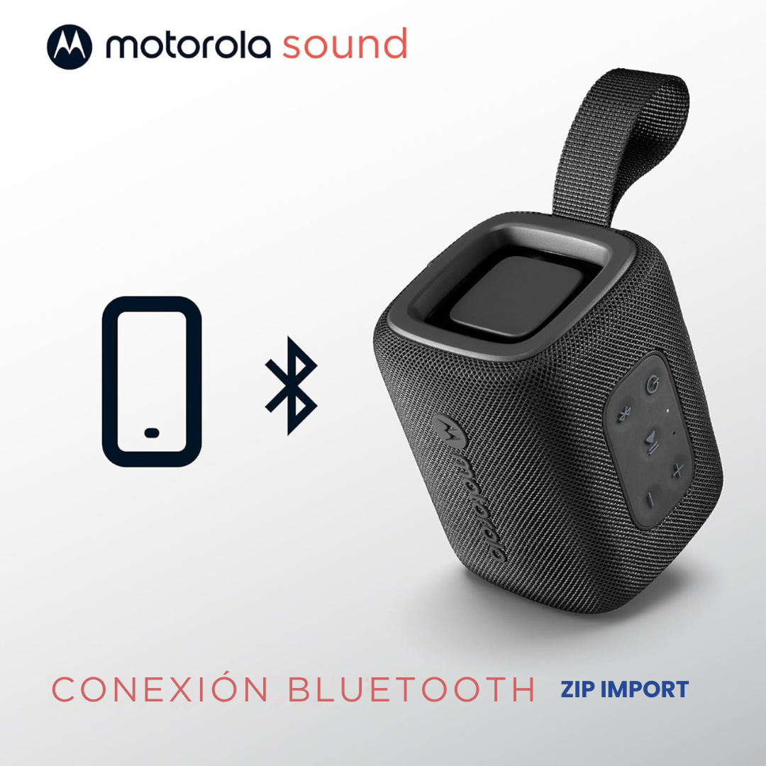 Parlante Motorola 7W Alta Potencia Modelo 2025 + [Regalo Sorpresa]