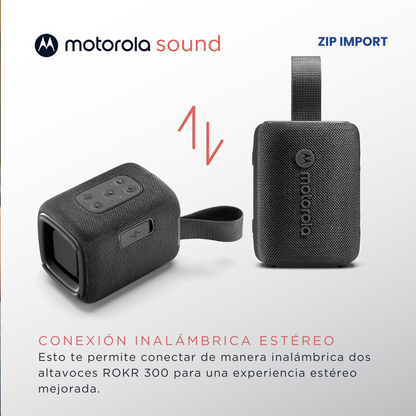 Parlante Motorola 7W Alta Potencia Modelo 2025 + [Regalo Sorpresa]