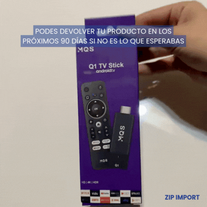 Android Tv Stick MQS Q1 [100% Programada] + [Regalo sorpresa]