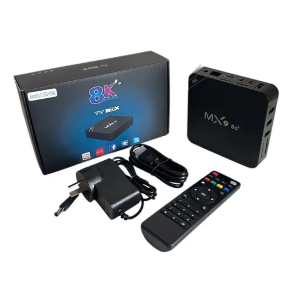 Tv Box Azul 8K Programado + [Regalo Especial]
