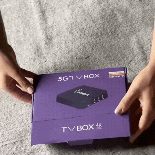 Tv Box Premium Techqua 5G [100% Programado] + [Regalo Sorpresa]