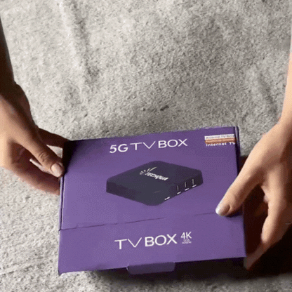 Tv Box Premium Techqua 5G [100% Programado] + [Regalo Sorpresa]